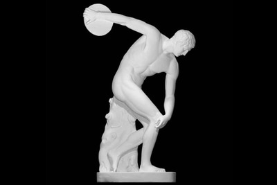 著名雕像掷铁饼者3D模型免费下载（FBX,C4D可用）