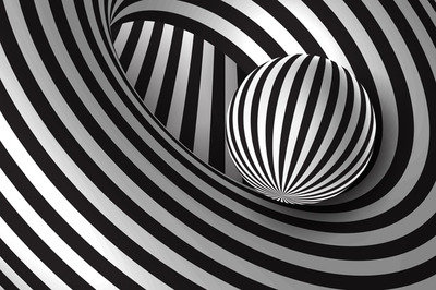迷幻视错觉几何背景