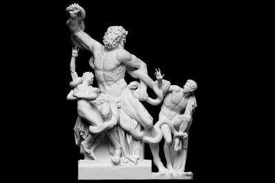 拉奥孔和他的儿子们雕塑3D模型（FBX，C4D可用）