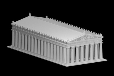 希腊帕台农神庙3D模型免费下载（FBX,C4D可用）