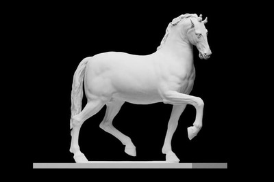 溜蹄马3D模型免费下载（FBX,C4D可用）