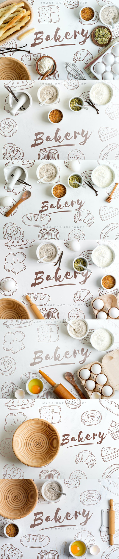 烘培品牌设计展示样机（PSD）