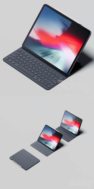 iPad Pro 3D模型下载（OBJ,Max）