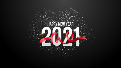 2021牛年新年设计背景