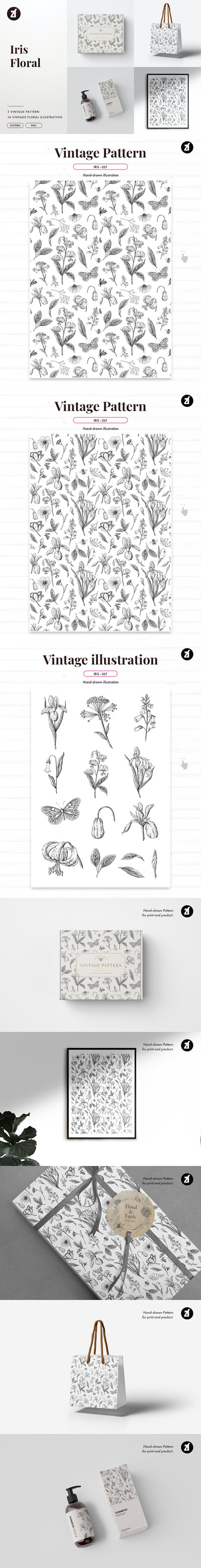 时尚高端简约优雅清新背景底纹纹理集合