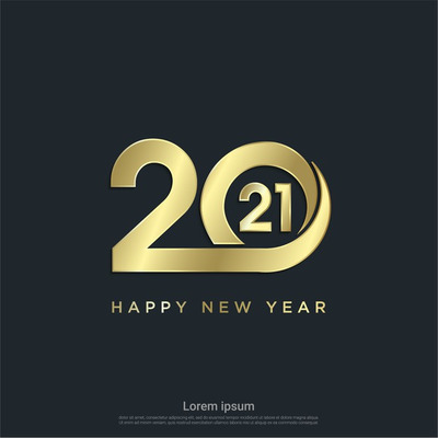 现代新年2021春节背景