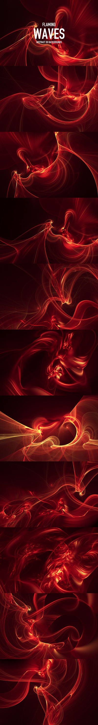 高品质的绚丽火焰背景底纹纹理集合