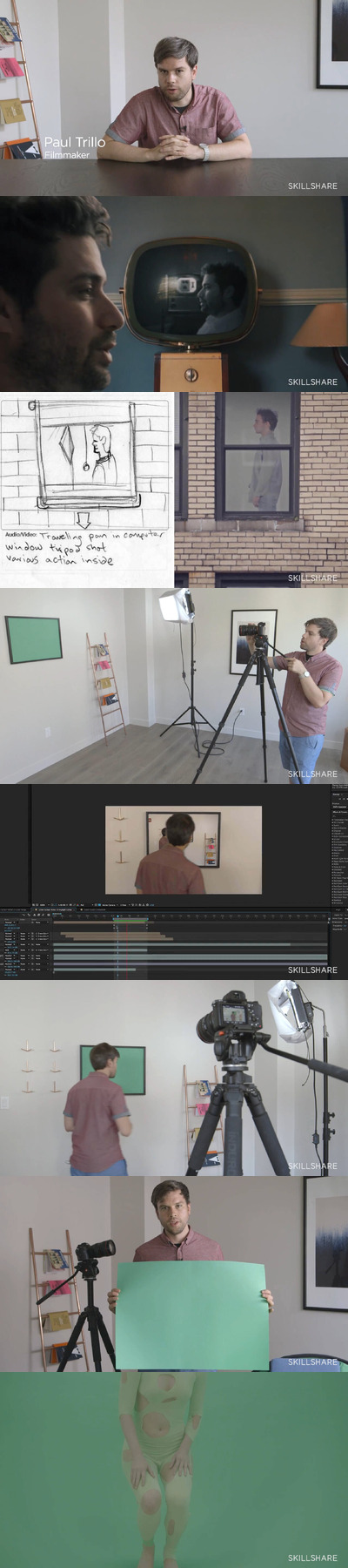 DIY綠屏電影製作超現實視覺效果