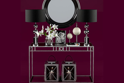 时尚的多功能梳妆台3D模型下载（MAX,FBX）