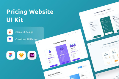 高端简约好用的网站付费会员UI kits