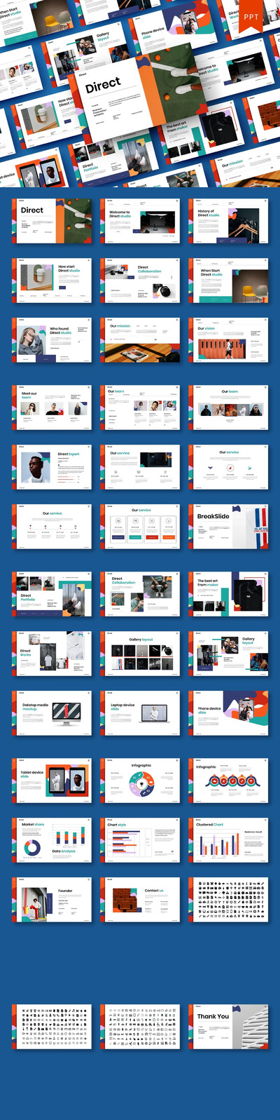 高端简约时尚多用途的高品质商业商务业务提案powerpoint幻灯片演示模板（pptx）