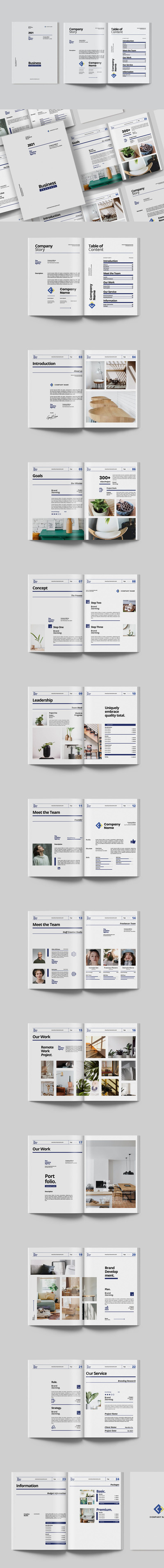 时尚高端简约专业的商业计划书设计模板