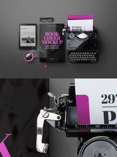 kindle电子书设计样机（PSD）