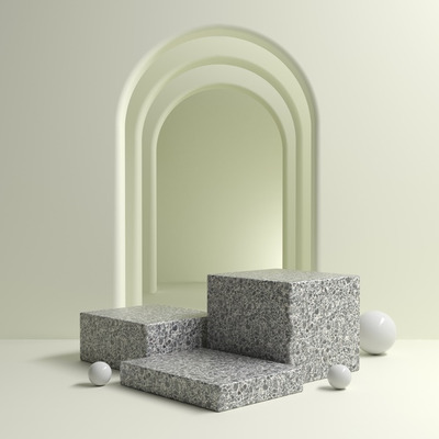 3D产品大理石展台背景[JPG]