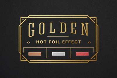 高端土豪金色房地产logo标志设计VI样机展示模型mockups