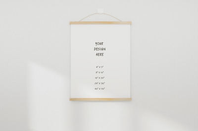 白色逼真相框模型[PSD]