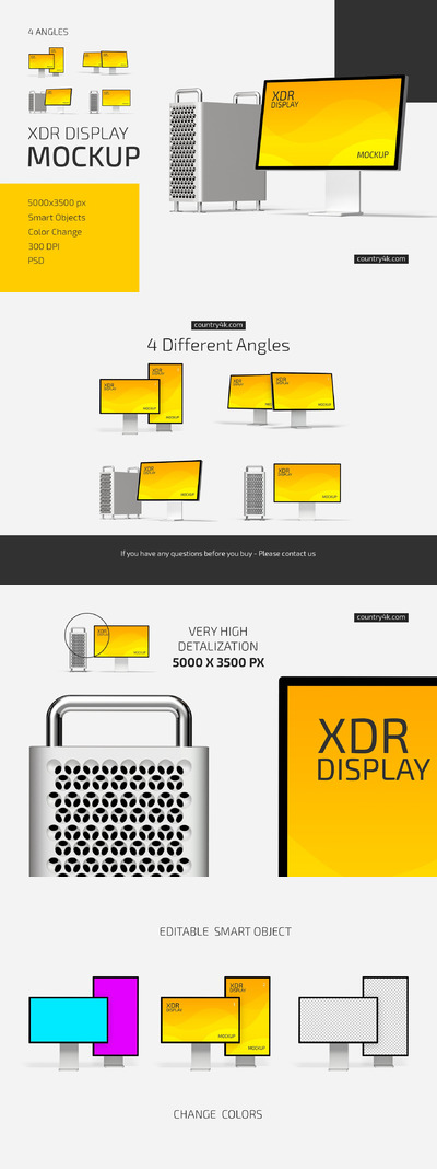苹果XDR显示器样机合集
