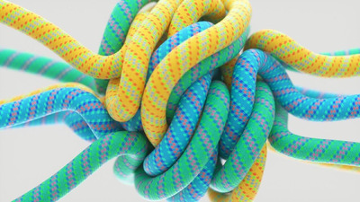 C4D制作绳子捆绑动画教程工程文件源文件