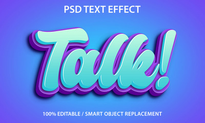 可编辑的文本特效样式[PSD]