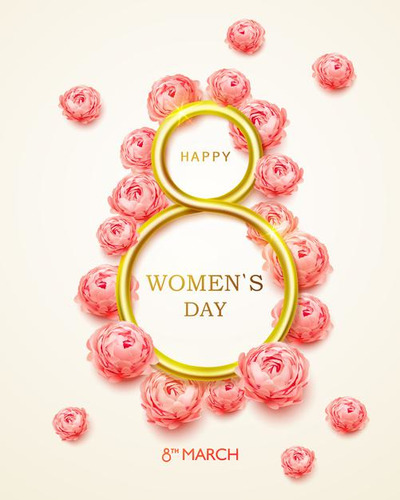 三八国际妇女节明信片
