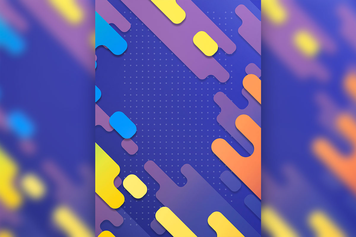 几何拼图元素抽象背景图形设计psd素材