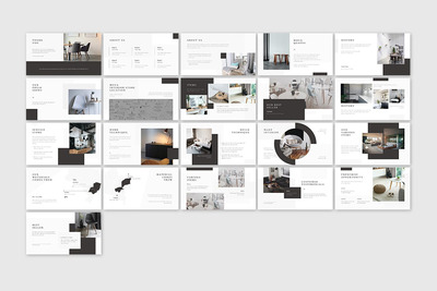 朴素风格的商业计划书PPT模板下载（PPTX）