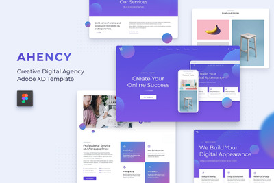 专业广告代理公司公司网站模板（FIG）