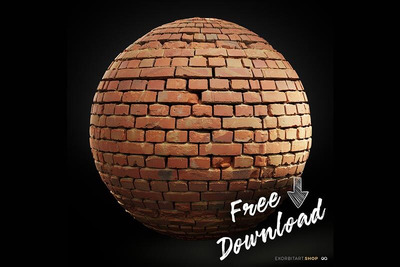 优秀完美的红砖砖墙材质下载