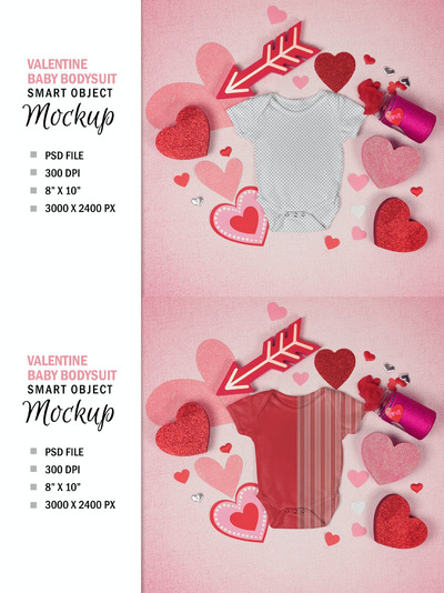 宝宝紧身衬衫平铺模型