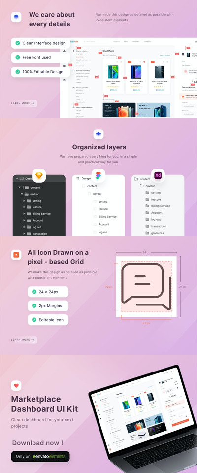 电商后台管理后台仪表板网页UI模板