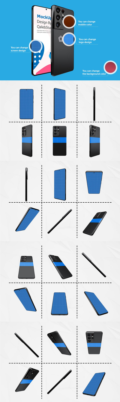 三星S21 Ultra手机产品样机