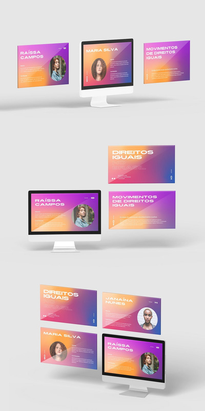 电脑屏幕桌面模型V.3