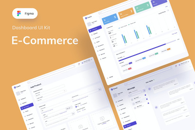 电商网页后台UI仪表盘是模板