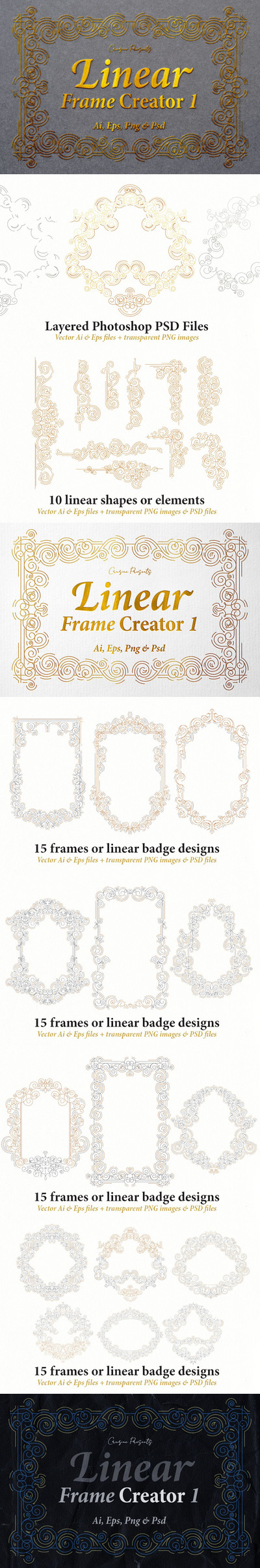 时尚高端多用途房地产欧式花纹矢量底纹背景纹理大集合 vol.1