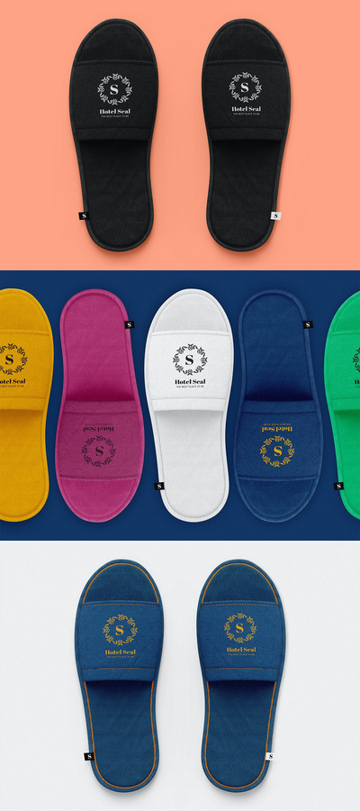 拖鞋模型样机 (PSD)