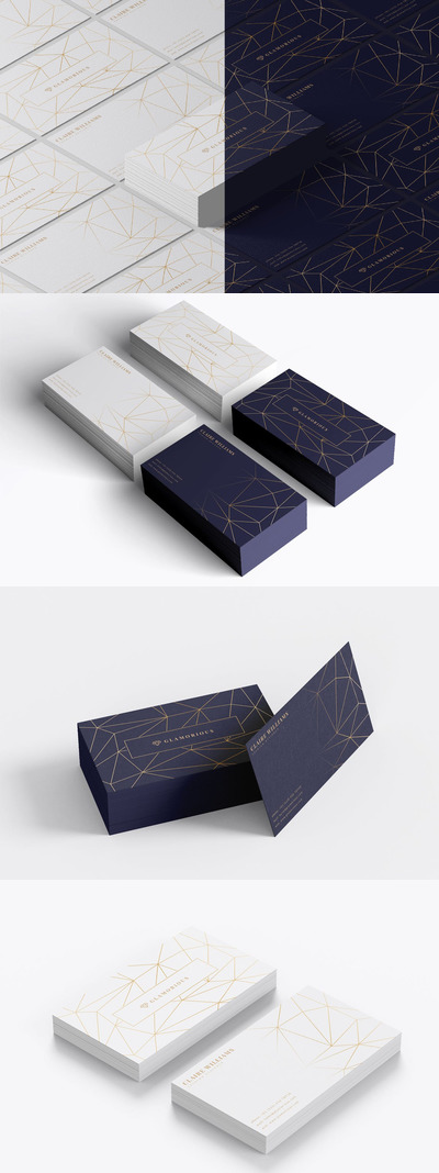 时尚高端轻奢风格的房地产名设计设计模板-AI，EPS，PDF，PSD