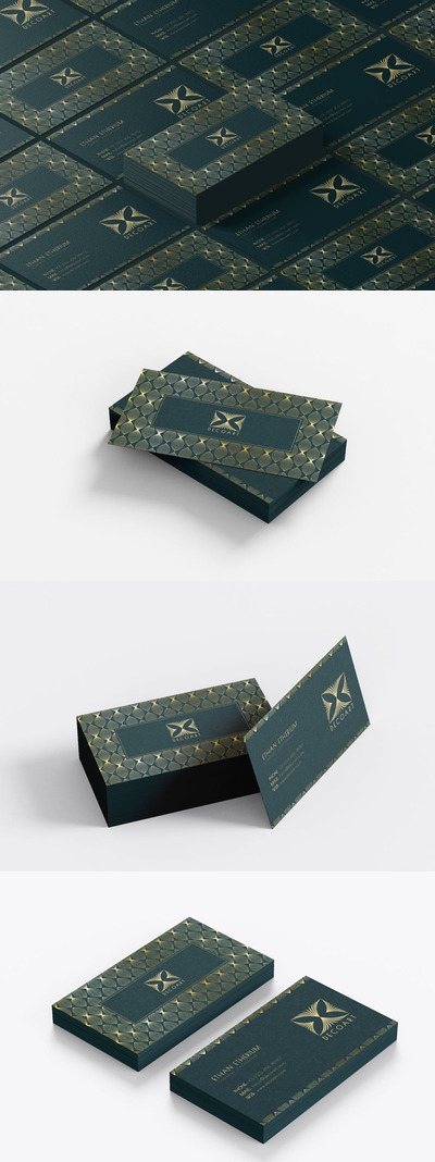 时尚高端专业奢华名片设计模板vol.5