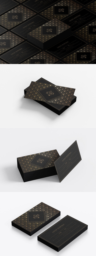 时尚专业高端名片设计模板vol.6