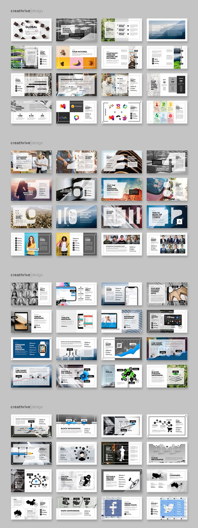 全球业务PPT模板 (PPTX,PDF)