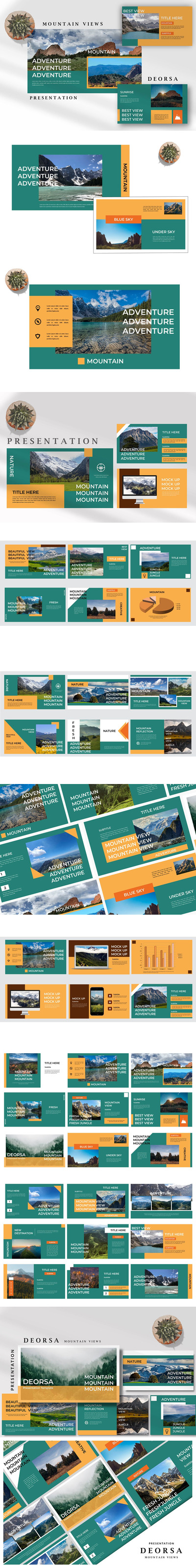 风景介绍相关PPT模板 (PPTX,PPT,PDF)