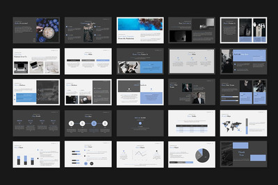 时尚简单的PPT模板 (PPT,PPTX)