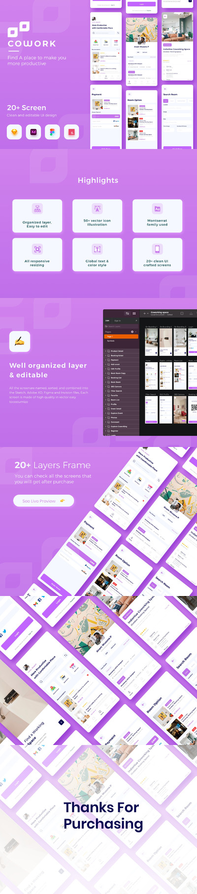 租房APP UI KIT (FIG,SKETCH,XD)