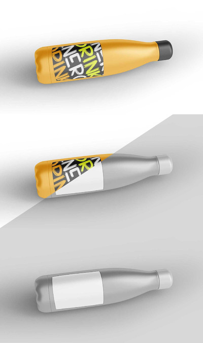 高端钢瓶设计产品模型(PSD)