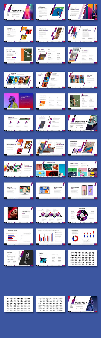 商务介绍PPT演示模板(PPTX)