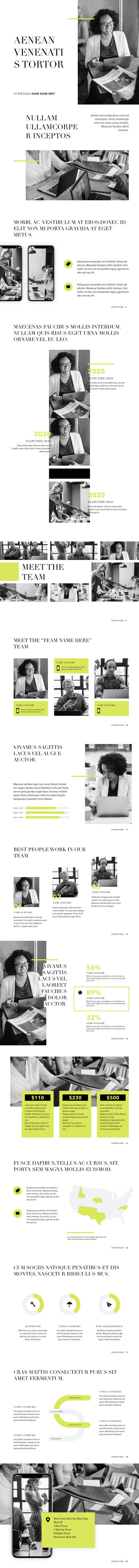 精美出版商幻灯片模板(PPTX)