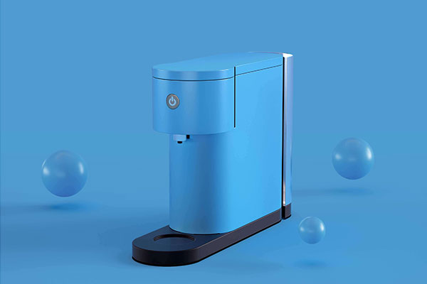 自动咖啡机电子产品广告图素材 (psd)