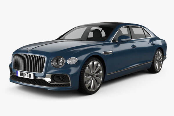 宾利 Flying Spur 3D汽车轿车模型下载（C4D,FBX,MAX,OBJ,MA）