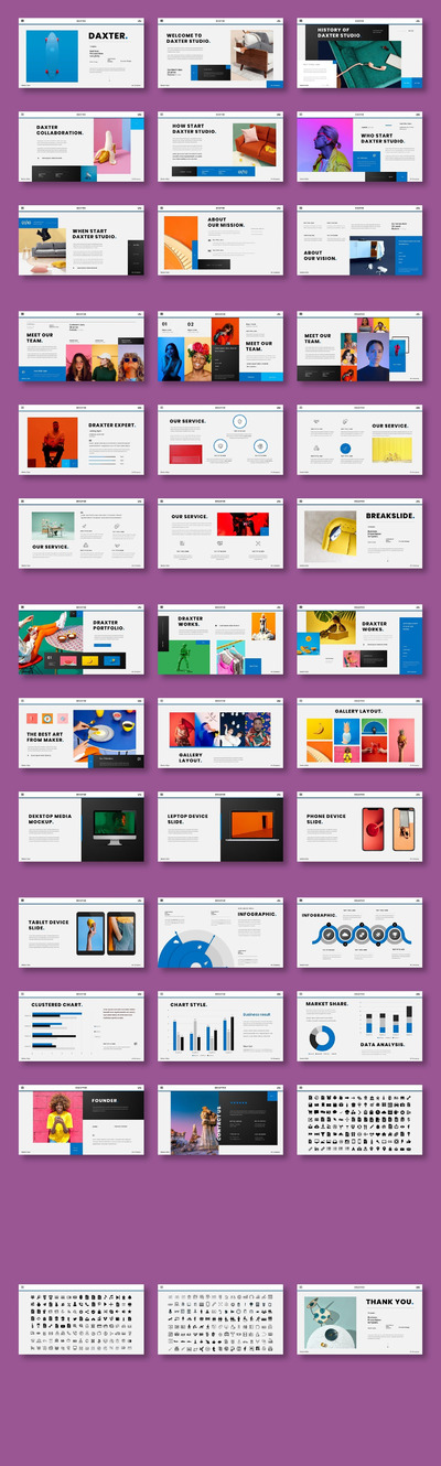 创意机构PPT模板 (PPTX)