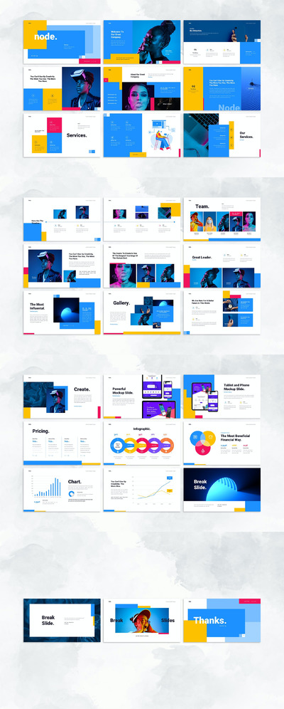 商业业务介绍PPT模板 (PPTX)