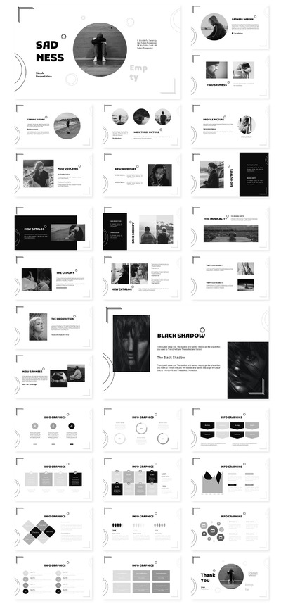 个性的演讲主题PPT模板 (PPTX,KEY)